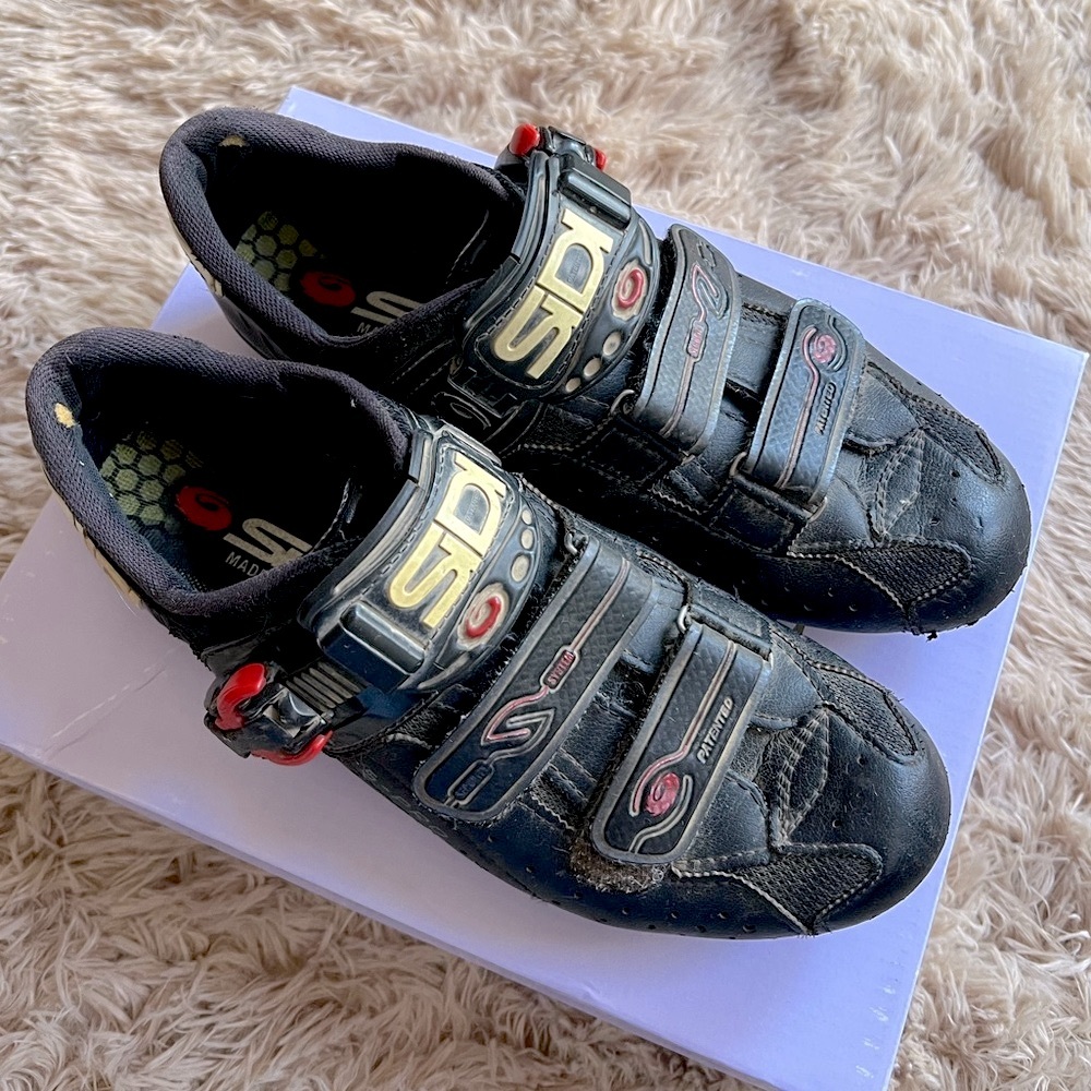 Sidi Black Cycling Shoes